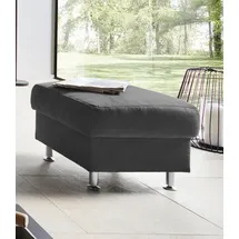 Home Affaire Hocker Cardoso mit Stauraum 58 x 47 x 58 cm Grau