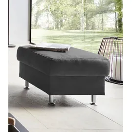 Home Affaire Hocker Cardoso mit Stauraum 58 x 47 x 58 cm Grau