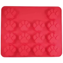 Nobby Backmatte Pfote 30 x 25 cm Rot