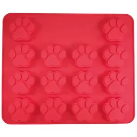 Nobby Backmatte Pfote 30 x 25 cm Rot