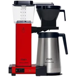 Moccamaster Filterkaffeemaschine KBGT 741 Thermoskanne Rot