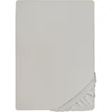 biberna 0077866 Jersey-Elastic 120 x 200 - 130 x 220 cm sturmgrau