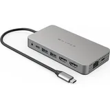 Targus Hyper Drive Dual 4K HDMI 10-in-1 USB-C Hub, USB-C 3.0 [Stecker] (HDM1H-GL)