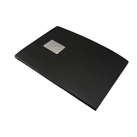 SecurIT® Securit Rio A4Weinkarten-Mappe mit einem doppelseitigen Einleger, Schwarz