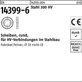 Peiner EN 14399 -6 Stahl 20 Scheiben -P- S