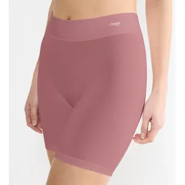 SLOGGI Lange Unterhose "FREE Evolve", Damen, Gr. 2, rosa (date night pink), Single Jersey, Obermaterial: 90% Modal, 10% Elasthan, körpernah, Unterhosen Lange Unterhose, super weich, dehnfähig