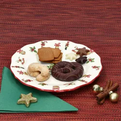 Maestro Natale Weihnachten Kuchenteller aus Keramik - 965/21