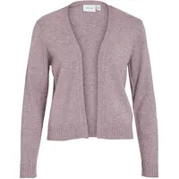 VILA Damen Viril Short L/S Knit Cardigan-noos Strickjacke, Toadstool,XXL