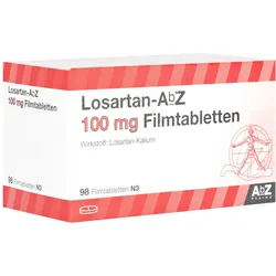 Losartan AbZ 100 mg Filmtabletten 98 St