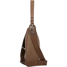 Burkely Always Ava Schultertasche Leder 36.5 cm grau