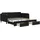 vidaXL Tagesbett 90 x 190 cm Schwarz