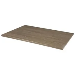 Bolero Rechteckige Tischplatte Wenge
