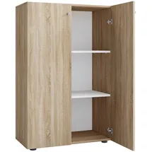 VCM Lona 70 x 110 x 39 cm sonoma-eiche / braun