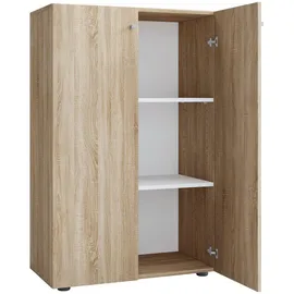 VCM Lona 70 x 110 x 39 cm sonoma-eiche / braun