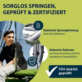 Hudora Fabulous 300V inkl. Sicherheitsnetz grün