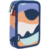 Milan MILAN® Federmäppchen mit 2 Etagen, Serie The Fun, Blau