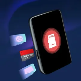 zenwire Tragbarer Player - MP3 und MP4 - Bluetooth - FM-Radio - Diktiergerät - SD - Kopfhörer - 36 GB - Schwarz