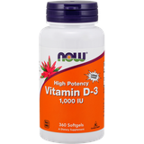 NOW Foods Vitamin-D-3 1000 IU Kapseln 360 St.