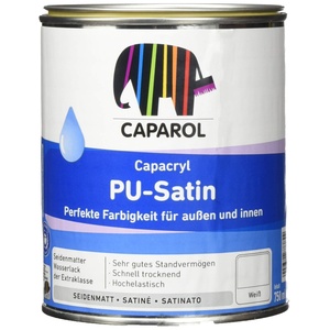 Caparol Capacryl PU-Satin hochwertiger, PU verstärkter Acryllack 0,750 L