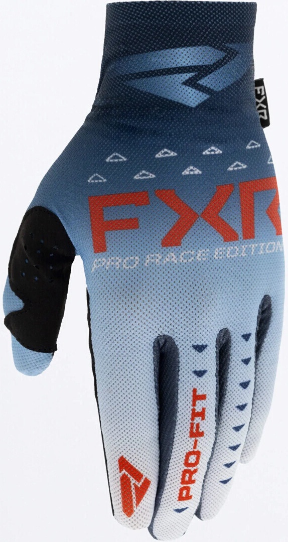 FXR Pro-Fit Air 2023 Motorcross handschoenen, rood-blauw, M Voorman