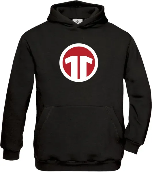 11teamsports Logo Hoody Kids Schwarz