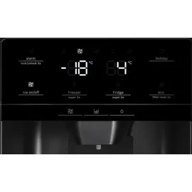 Bosch KAD93ABEP Serie 6 Side-by-Side (562 l, 1787 mm hoch, Schwarz)