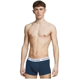 JACK & JONES Boxershorts 12 Einheiten Schwarz / Blau / Grau L