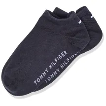 Tommy Hilfiger Mädchen Füßlinge TH Children Sneaker 2er Pack, 301390, Gr. 31-34, blau (563 midnight blue)