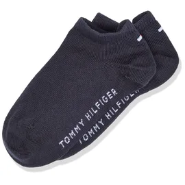 Tommy Hilfiger Mädchen Füßlinge TH Children Sneaker 2er Pack, 301390, Gr. 31-34, blau (563 midnight blue)