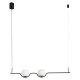 FARO Le Vita 1-flg. 14W 30 cm retro schwarz matt