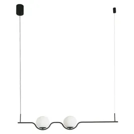 FARO Le Vita 1-flg. 14W 30 cm retro schwarz matt
