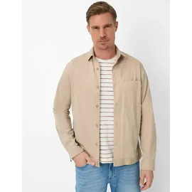 Brax Herren Overshirt Style KAY sand, Beige, Gr. XL