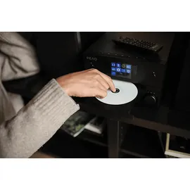 PEAQ PMS 400 Micro Hifi System mit DAB+/FM Tuner (Schwarz)