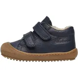 NATURINO Racoon VL-Lauflernschuhe mit Wollfutter blau