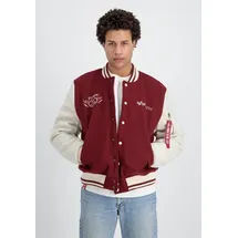 Alpha Industries Varsity Air Force Jacke Red S