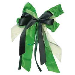 Nestler Schultüte Schleife, Grün, 17 x 31 cm, für Zuckertüte oder Geschenke grün
