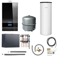 Buderus Gas-Brennwert Logaplus-Paket W49 GB182i.2-15 15kW H-Gas Hydraulikbox MS100