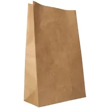 Papstar 250 Blockbodenbeutel, Kraftpapier braun