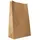 Papstar 250 Blockbodenbeutel, Kraftpapier braun