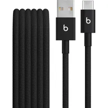 Beats by Dr. Dre Beats USB-A zu USB-C gewebtes Kabel 1.5 m Bolt Black