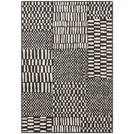 Ted Baker Barkham Wendeteppich 120 x 170 cm Schwarz/Weiß