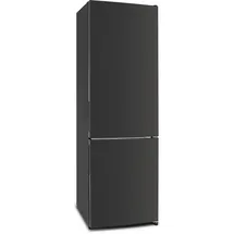 Respekta KG176BS-37 Kühl-Gefrierkombination (262 l, 1760 mm hoch, Black Steel)