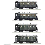 Roco 4-tlg. Set: Lokalbahnzug K.Bay.Sts.B. 6200197 H0