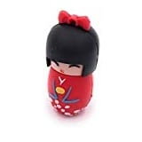 H-Customs Geisha Puppe Rot USB Stick 64 GB USB 2.0