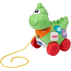 Nachziehtier CHICCO "Meiner erster Dino", grün, Nachziehspielzeug, KinderB:19cm H:20cm T:13cm, Kunststoff, mit Soundeffekt, B:19cm H:20cm T:13cm