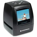 AgfaPhoto AFS100 – Digitaler Film-Scanner 35 mm/135 und Dias (10 MP, LCD-Bildschirm, 2,4 Zoll), Schwarz