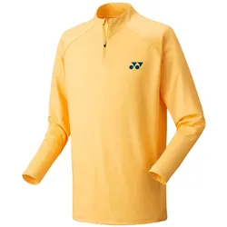 Yonex Tennis-Langarmshirt 1/2 Zip Club Team gelb Herren