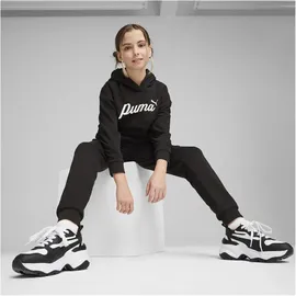 Puma Ess+ Script TR Mädchen Hose, schwarz - 176