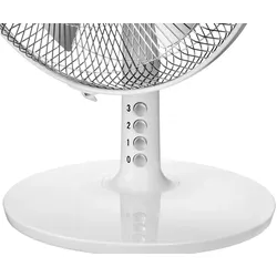 UNOLD TISCHVENTILATOR SILVERLINE 30 cm: Weiß 86815