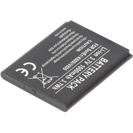 AccuCell Akku passend für Sony BST-33 Akku mit 1000mAh